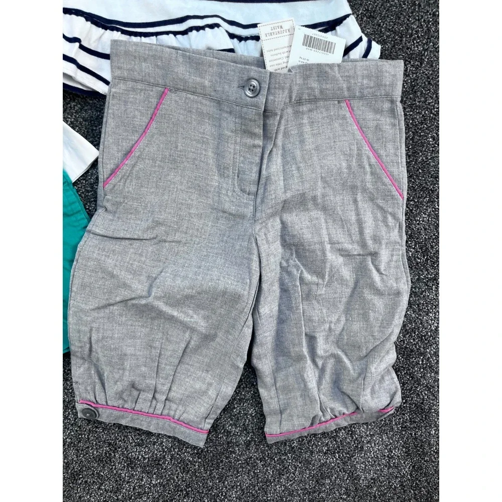 Lot of 4 pieces size 5 Janie and Jack girls Pants and shirts‎